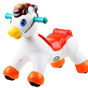 اسباب بازی موزیکال دو کاره اسب الاکلنگی هولی تویز مدل Hola Toys Rocking Horse Children's Music 987_ اسباب بازی نوزادی