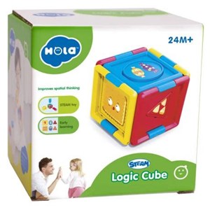 اسباب بازی مکعب هوش هولی تویز مدل Hola Toys A7990_بازی فکری