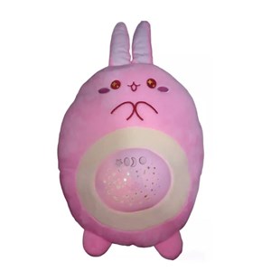 شب خواب کودک موزیکال و چراغدار طرح خرگوش صورتی Baby Animal Music Projection lamp_اسباب بازی نوزادی