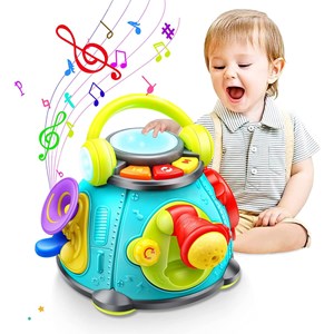 اسباب بازی کیف موزیکال هولی تویز 3119 Hola Toys Activity Music Cube_اسباب بازی نوزادی